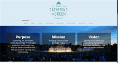 Desktop Screenshot of gatheringonthegreen.org