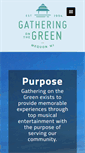 Mobile Screenshot of gatheringonthegreen.org